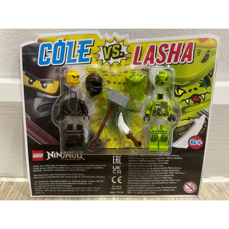 Lego 112110: Cole vs. Lasha (พร้อมส่ง) | Shopee Thailand