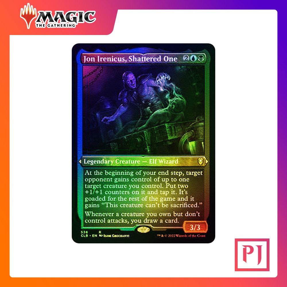 [MTG] Jon Irenicus, Shattered One (Foil Etched) [CLB] [MULTI] [RARE ...