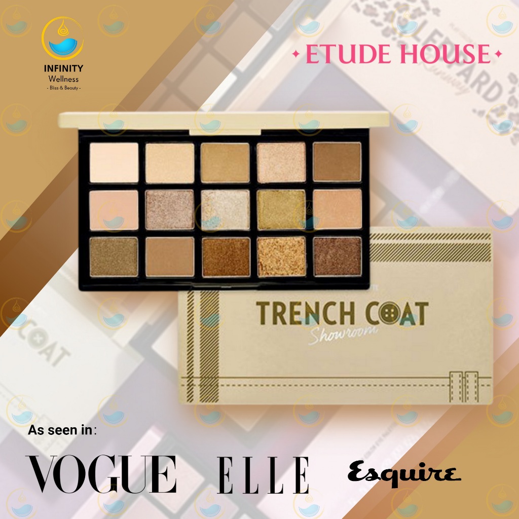 ETUDE HOUSE Play Color Eyes "Trench Coat Showroom", eye color palette, eye shadow, for brown