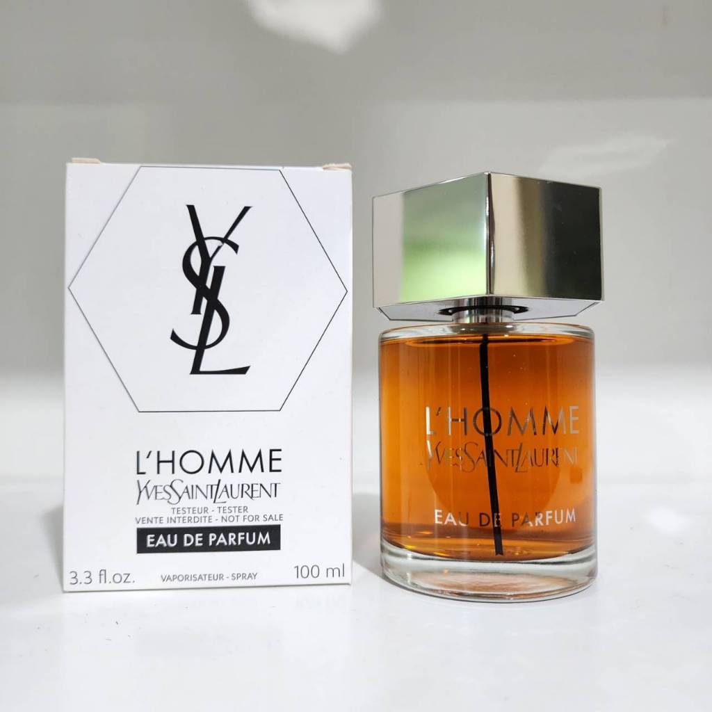 YSL L'Homme Eau De Parfum 100ml กล่องเทส ป้ายไทย 01/2022 Shopee Thailand