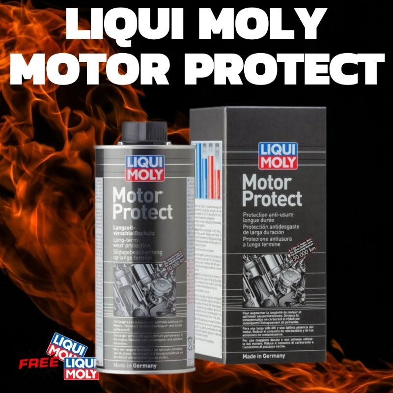 🔥 จัดส่งฟรี สุดยอดสารเคลือบยนต์ LIQUI MOLY MOTOR PROTECT รายละเอียดด้าน ...