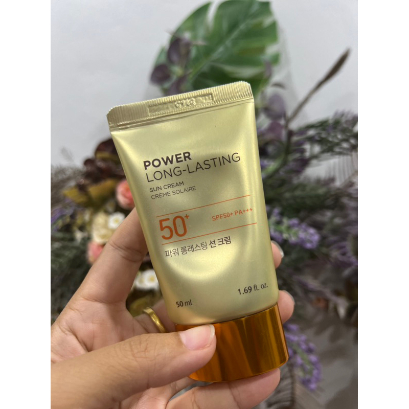 ครีมกันแดด SPF50+PA+++ POWER LONG-LASTING | Shopee Thailand