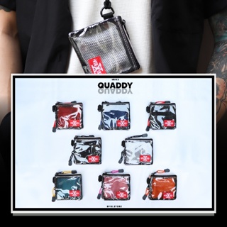 โค้ดลด2ต่อ ทักแชทเลย/ 8910 QUADDY (clear) รุ่นใส กระเป๋าสตางค์ กระเป๋าคล้องคอ แบงค์พับครึ่ง กระเป๋าการ์ด แถมเชือก