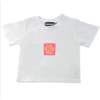 VGH CHABA LOGO PINK BABY TEE