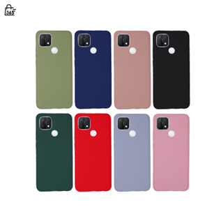 เคส OPPO A15 A15s CPH2185 CPH2179 ออปโป เอ15 เอ15เอส เคสซิลิโคนนิ่ม สีพาสเทล TPU บาง