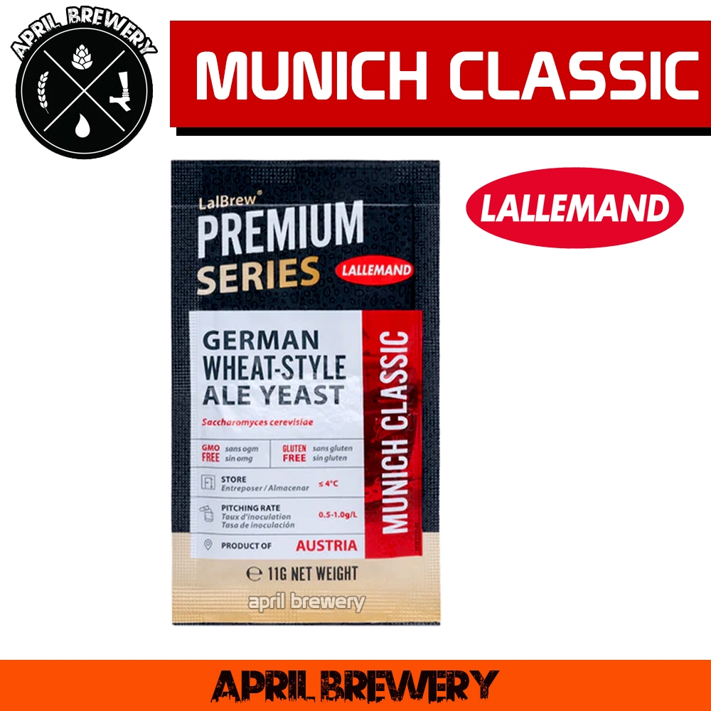 ยีสต์หมักเบียร์ MUNICH Classic Wheat Ale Yeast Lallemand Lalbrew ...
