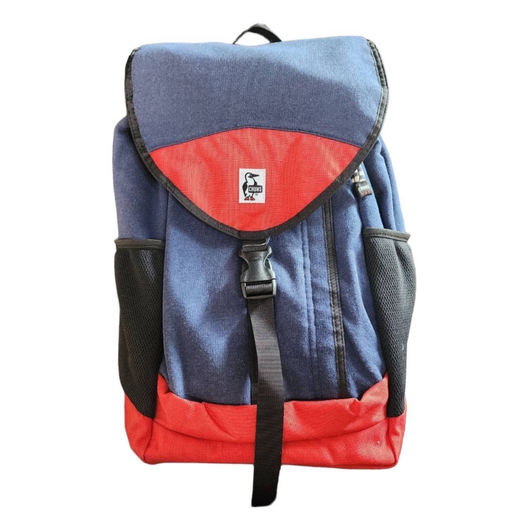 Chums book pack sweat (color navy tmato) Shopee Thailand