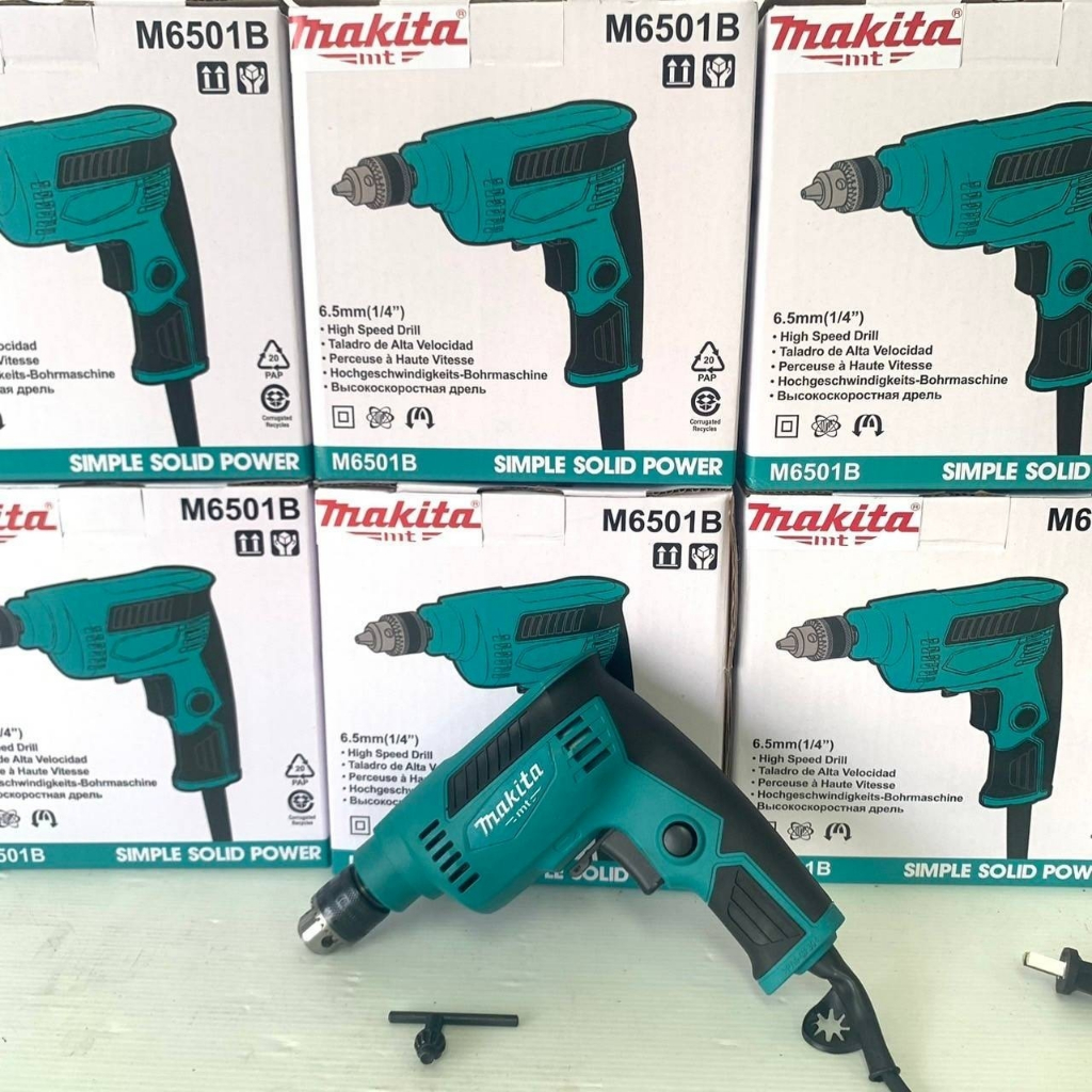 Makita สว่านไฟฟ้า 2 หุน MOD. M6501 น้ำหนักเบา ใช้งานได้สะดวก เหมาะ ...