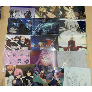 แฟ้ม/แผ่นแข็งอนิเมะ fate stay night /fate grand order/fate apocrypha/fate zero งานแท้จากญี่ปุ่น