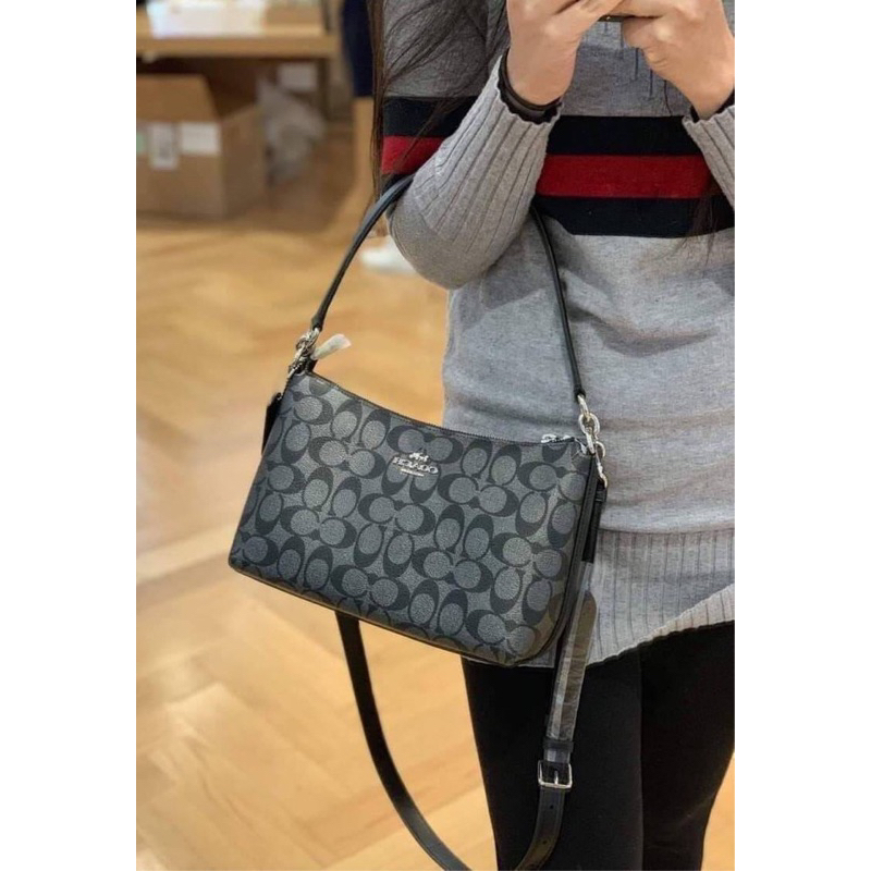 กระเป๋า โค้ช COACH LEWIS SHOULDER BAG Shopee Thailand