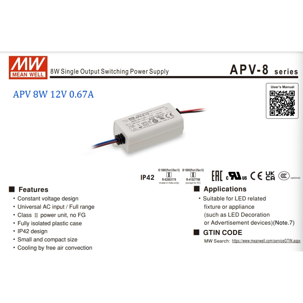 meanwell-switching-powersupply-apv-8w-12v-24v