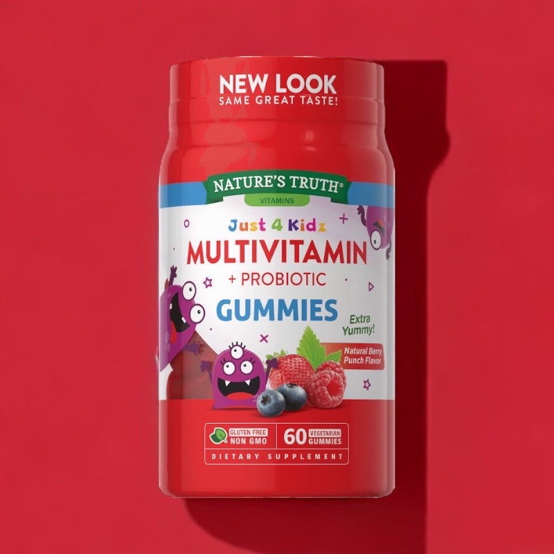 เยลลี่วิตามิน Nature's Truth, Vitamin C, Vitamin D3, Tart Cherry, Beet