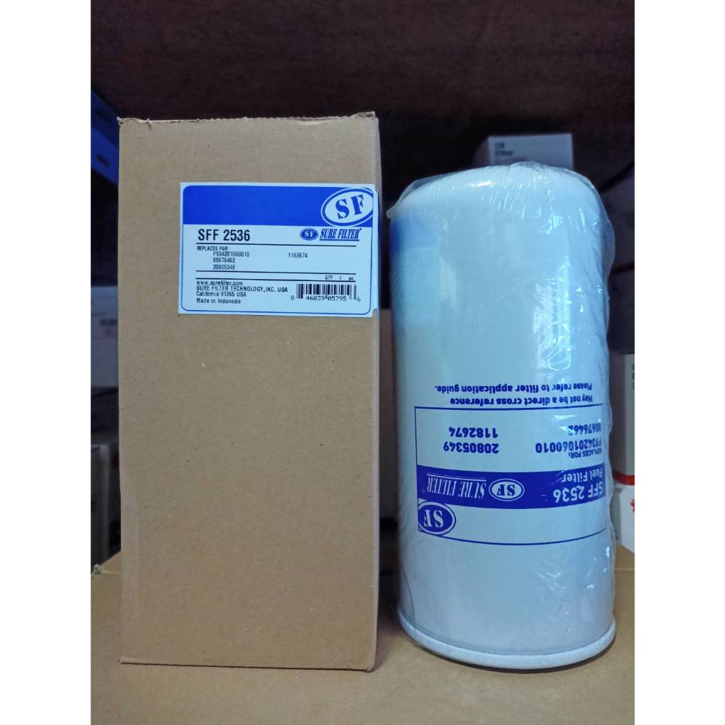 Sure Filter SFF2536 กรองโซล่า SFF 2536 P550372 VOLVO 420799 EC210B ...