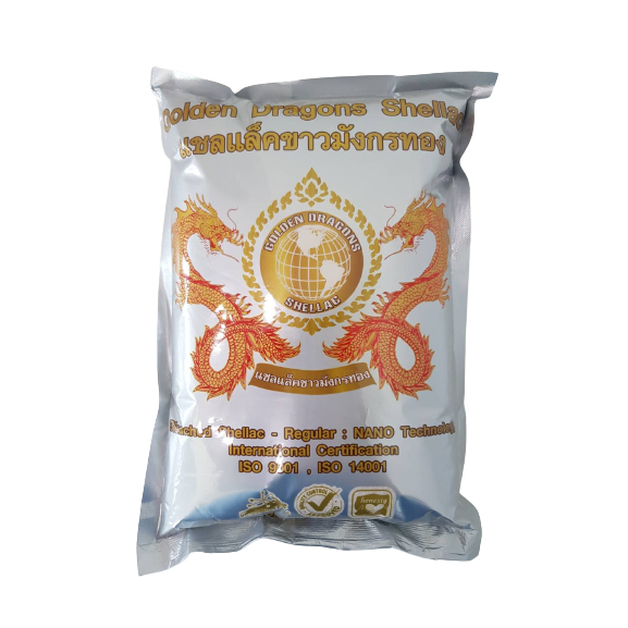 GOLDEN DRAGONS แชลแล็คขาว แชลแล็คเกล็ด แชล็คเกล็ด แชลคขาว มังกรทอง ...
