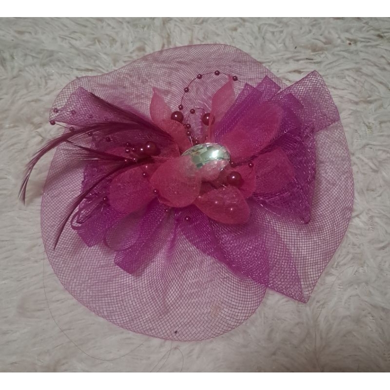 ที่ติดผมดรัมเมเยอร์-fascinator-ขนนกติดผม-หมวกติดผม