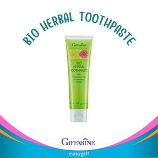 ยาสีฟันดอกเก๊กฮวย กิฟฟารีน Giffarine Bio Herbal Toothpaste with Chrysanthemum &amp; echinacea Extract ยาสีฟันสมุนไพร