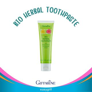 ยาสีฟันดอกเก๊กฮวย กิฟฟารีน Giffarine Bio Herbal Toothpaste with Chrysanthemum &amp; echinacea Extract ยาสีฟันสมุนไพร