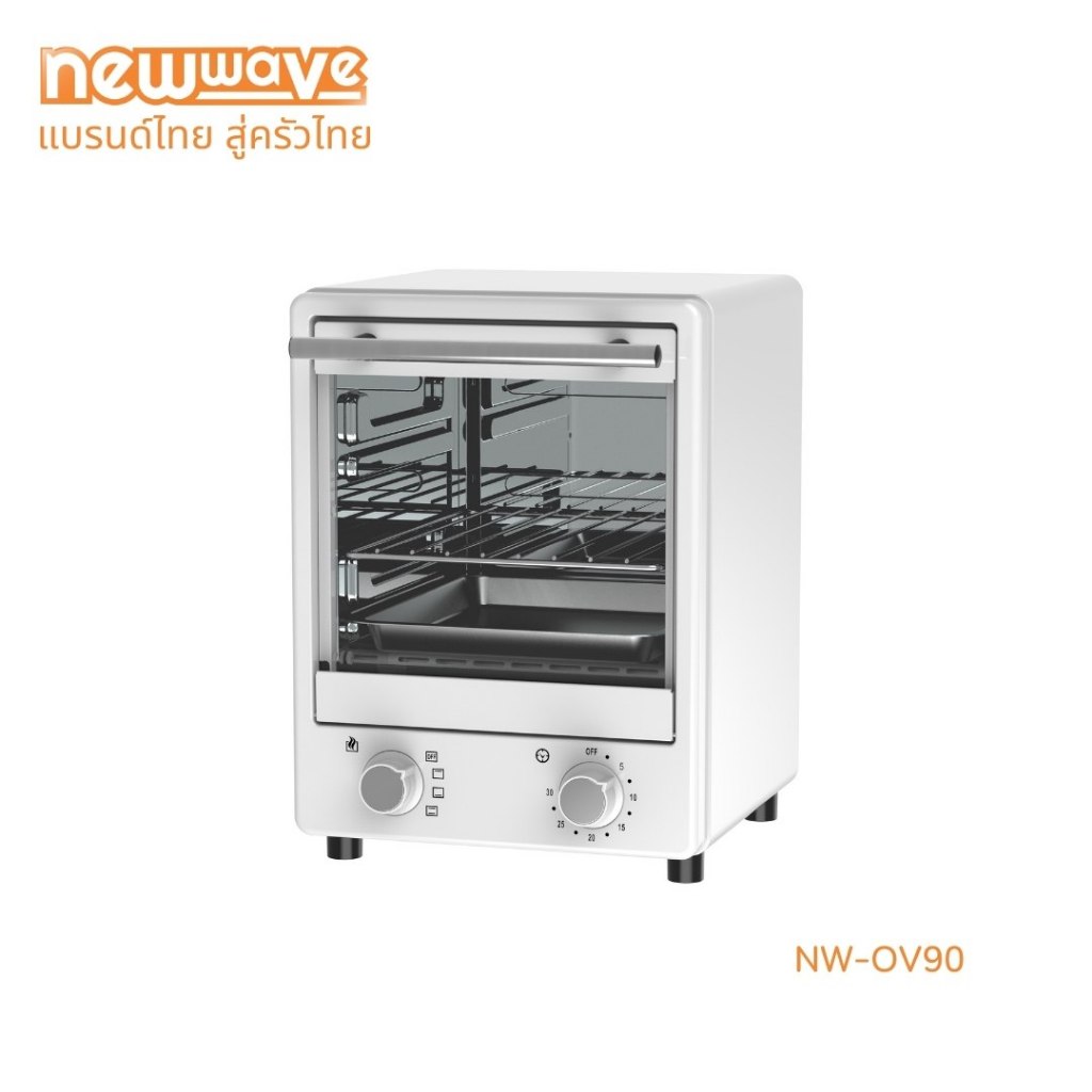 ส่งฟรีทั่วไทย-newwave-เตาอบขนาด-12-ลิตร-electric-oven-nw-ov90