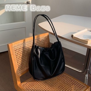 ✅พร้อมส่ง‼️ Bags กระเป๋าสะพายไหล่สไตล์เกาหลี กระเป๋าจีบความจุสูง