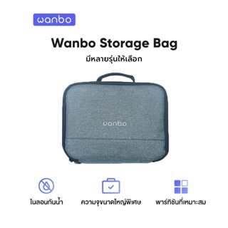 ภาพหน้าปกสินค้าWanbo Projector Storage Bag ถุงเก็บโปรเจคเตอร์ กระเป๋าเก็บของ T2 max T2R Max X1 T4 T6 MAX กระเป๋าเก็บโปรเจคเตอร์แบบพกพา ซึ่งคุณอาจชอบราคาและรีวิวของสินค้านี้