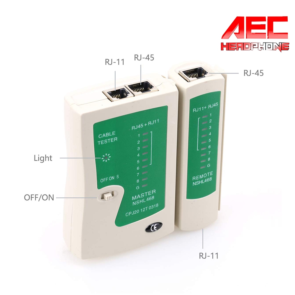 เครื่องเช็คสายแลน-ทดสอบสัญญาณสาย-rj45-rj11-rj12-cat5-cat6-utp-network-lan-cable-tester-เช็คสายโทรศัพท์