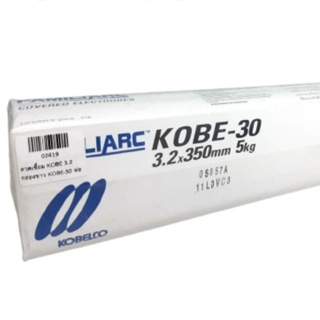 ลวดเชื่อม KOBE-30 ขนาด 3.2x350mm 1 ห่อ (หนัก 5 กก.)