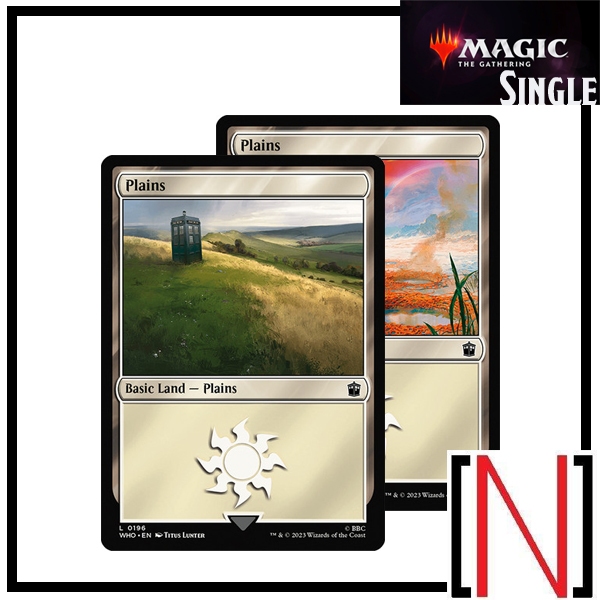 [MTG][Single][WHO] Plains ระดับ basic Land [ภาษาอังกฤษ] | Shopee Thailand