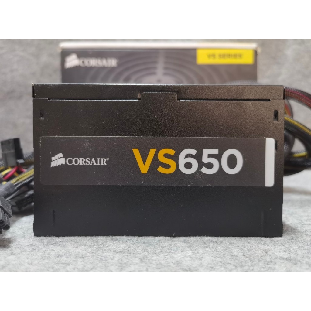 POWER PSU CORSAIR VS650 650W +80 PLUS BONZE ไม่มีกล่อง พาวเวอร์ สินค้า ...
