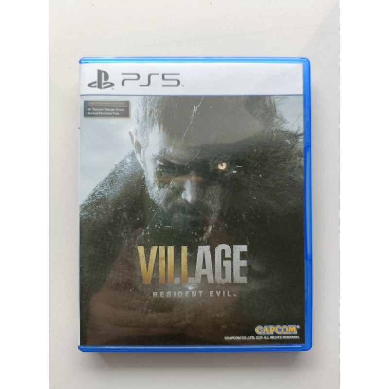 ps5-games-playstation-5-re8-resident-evil-village-รองรับภาษาไทย-มือ2-amp-มือ1-new