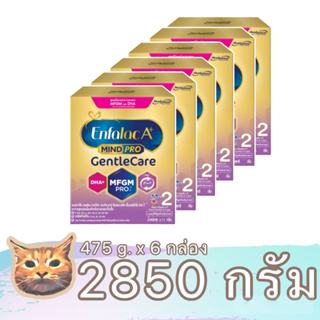 Enfalac A+ Gentle Care นมผงสูตร 2 ขนาด 1425 - 2850 กรัม เอนฟาแล็ค มายด์โปร เจนเทิลแคร์ พร้อมส่ง มีเก็บเงินปลายทาง