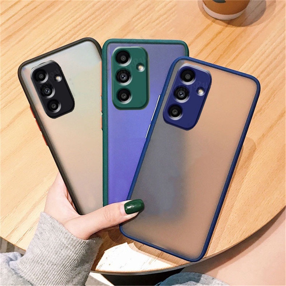 เคสขอบสี-a05-a05s-หลังด้าน-samsung-s23fe-a15-a05-a05s-a14-a24-a34-a54-a23-เคสผิวด้าน-พร้อมส่ง-025