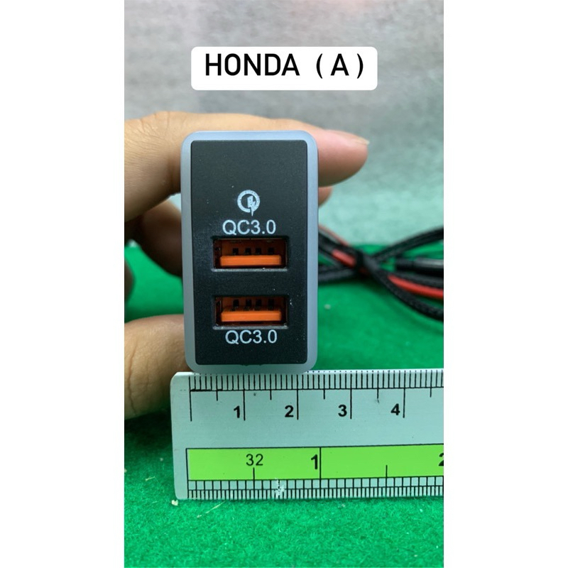 USB QC3 for Honda เชื่อมต่อผ่าน Fuse tab โดยต่อตรงกับกล่อง ฟิวส์ ...