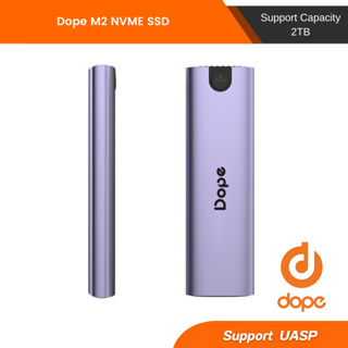 Dope M2 NVME SSD Enclosure 10Gbps กล่องสำหรับใส่ HDD