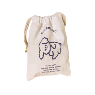 กระเป๋าหูรูดmini กระเป๋าผ้า สไตล์เกาหลี แฟชั่นน่ารัก - drawstring pocket TT-197