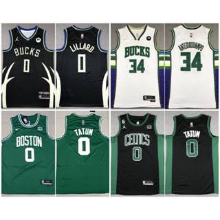 เสื้อบาสเกตบอล NBA Jerseys - Tatum, J.Brown, Dame Lillard, Giannis Antetokounmpo เหมาะเล่นกีฬา บาส, แฟชั่น จัดส่งในไทย