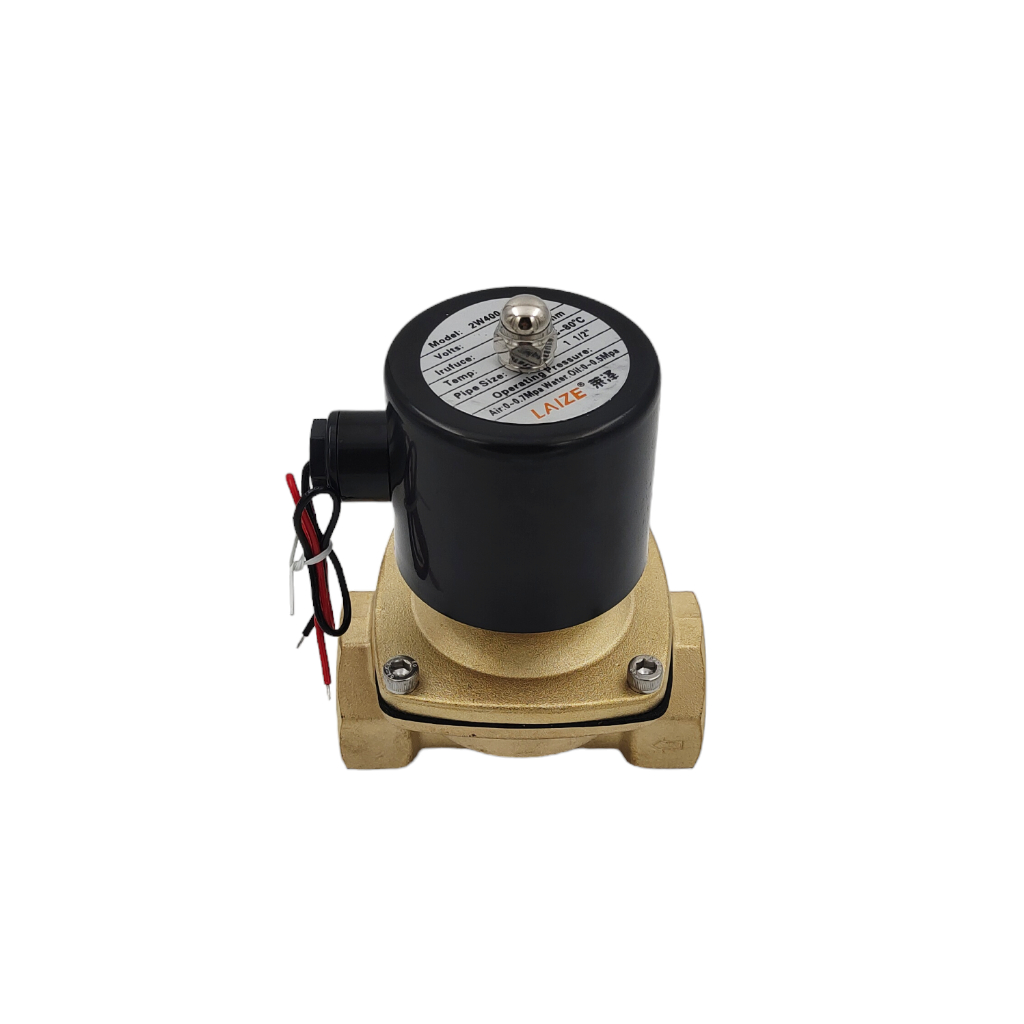 2W400-40 Solenoid valve โซลินอยด์วาล์ว วาล์วไฟฟ้าสำหรับ ลม น้ำ และน้ำ ...