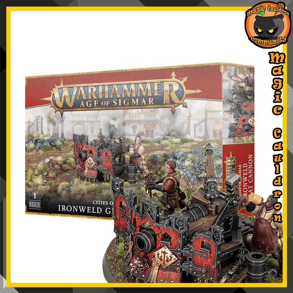 Cities Of Sigmar Ironweld Great Cannon Warhammer Aos Shopee Thailand