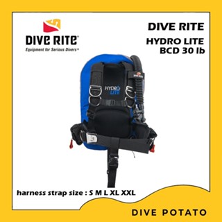 Dive Rite BCD Hydro Lite BCD สำหรับดำน้ำ Scuba Diving (30lb)(30ปอนด์)