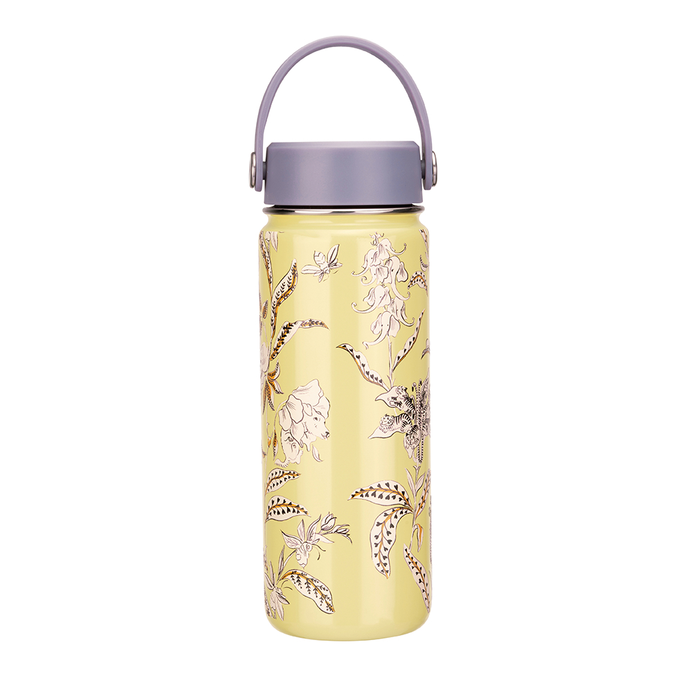 Cath Kidston Wisteria Stainless Steel Bottle Wisteria Multi 