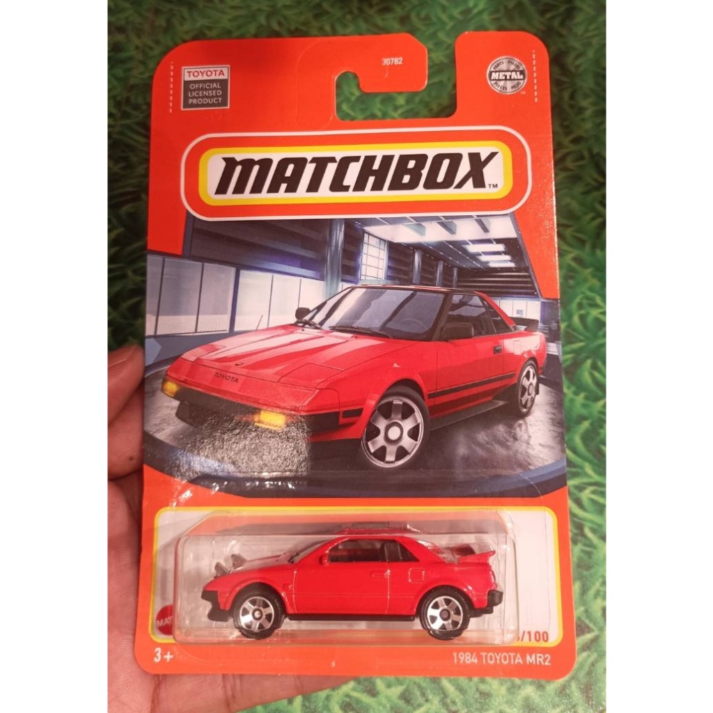 Matchbox Toyota MR2 1984 – Échelle 1/64, Rouge, Superfast, Carte Courte, Mattel 2022