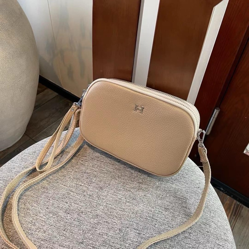 กระเป๋าหนังวัวแท้ สะพายข้าง ใบเล็ก | Shopee Thailand