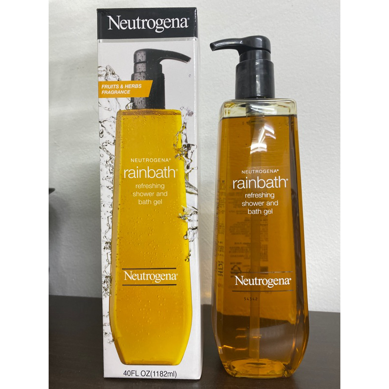 NEUTROGENA RAINBATH REFRESHING SHOWER AND BATH GEL 32 FL.OZ (1182 ML.) นูโทรจีน่า เรนบาร์ธ เจล