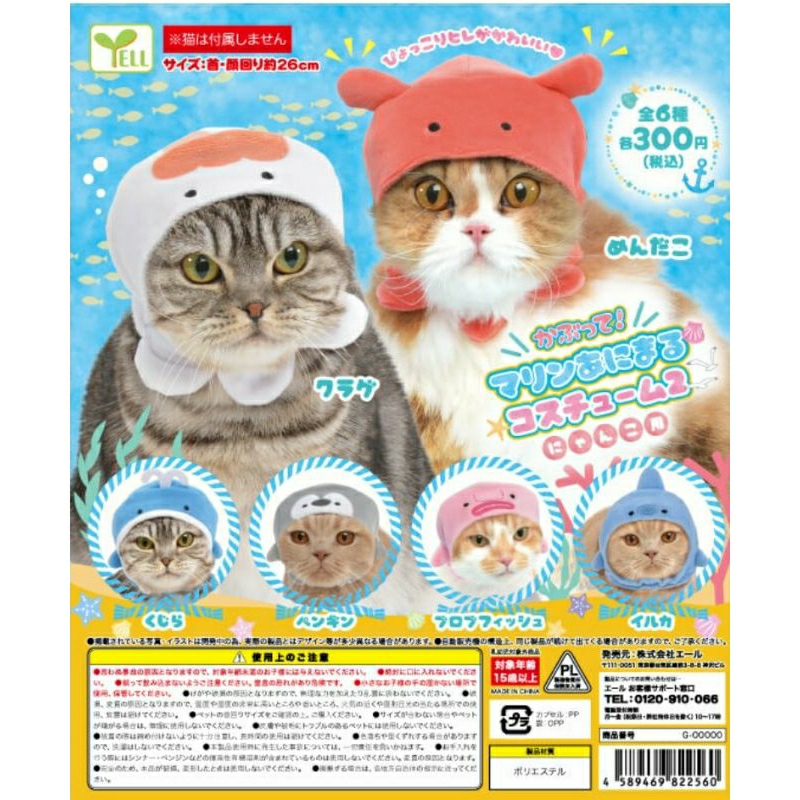 กาชาปอง หมวกแมว gachapon cat hat v.3 Shopee Thailand