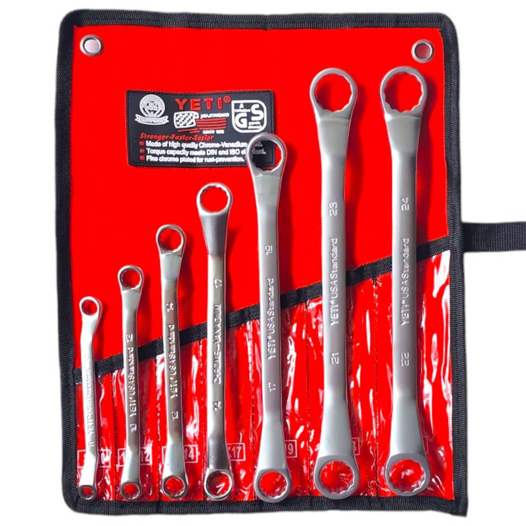 EURO KING TOOLS ชุดบล็อก 40 ชิ้น+ประแจ YETI+แหวน YETI(7pc) +ชุดบล็อก 46 ...