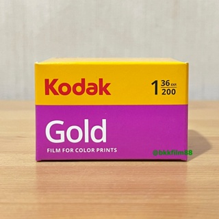 ภาพขนาดย่อของสินค้าฟิล์มสี Kodak Gold 200 35mm 36exp 135-36 Color Film ฟิล์ม 135