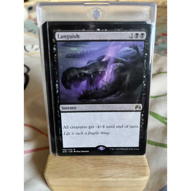 2015 Magic Origins Languish 105/272 Full Art Foil Buy A Box Promo NM MTG