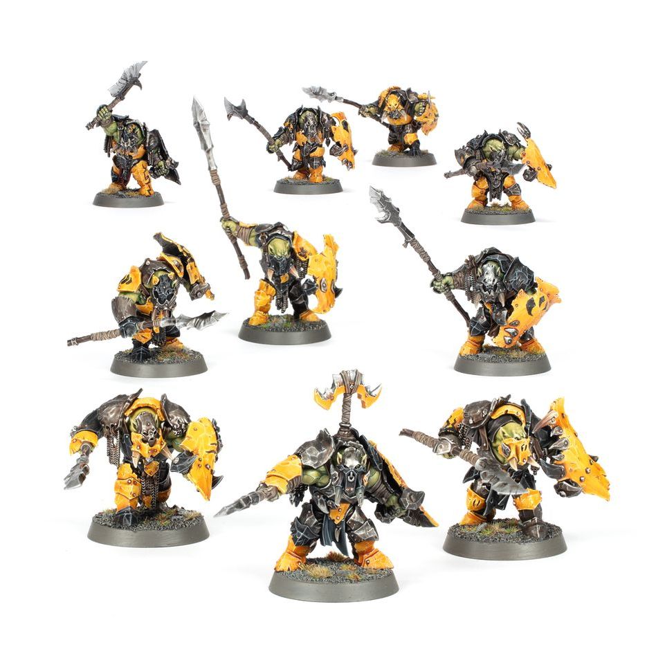 Orruk Brutes (x5) – Warhammer Age Of Sigmar, Citadel, Figs Démontées Non Peintes
