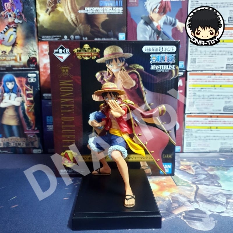 Banpresto Ichibankuji Dress Legends Over Time - Figura Luffy PVC 13 Cm, Premio A, Collezione One Piece, Oggetto Da Collezione - copertina