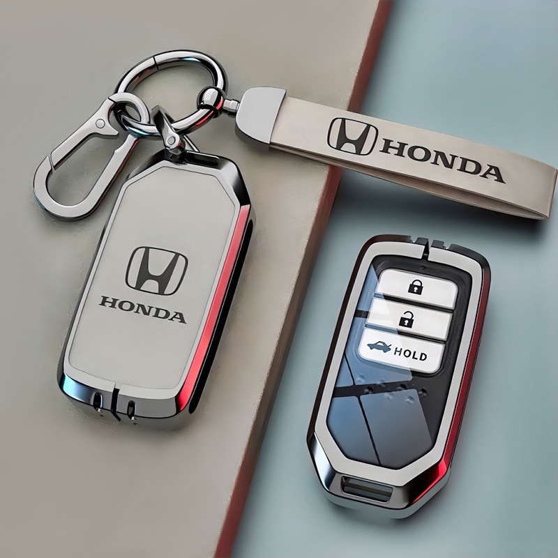 FORYOUCARกุญแจรถ ครอบกุญแจHonda City, Civic, BRV, HRV, CRV, Civic Type ...