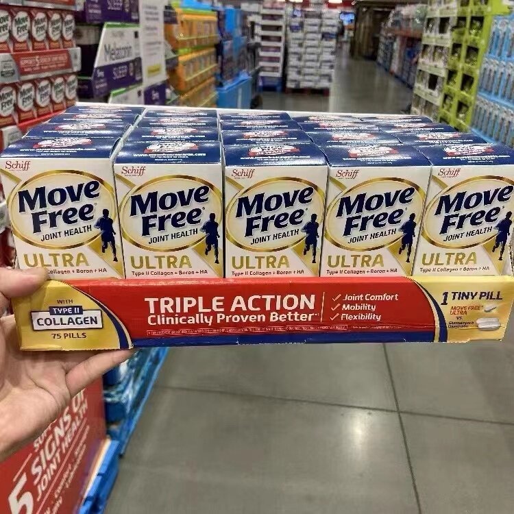 【ส่งไวทันใจ】Move Free Ultra Triple Action Joint Health 75 Tablets ...